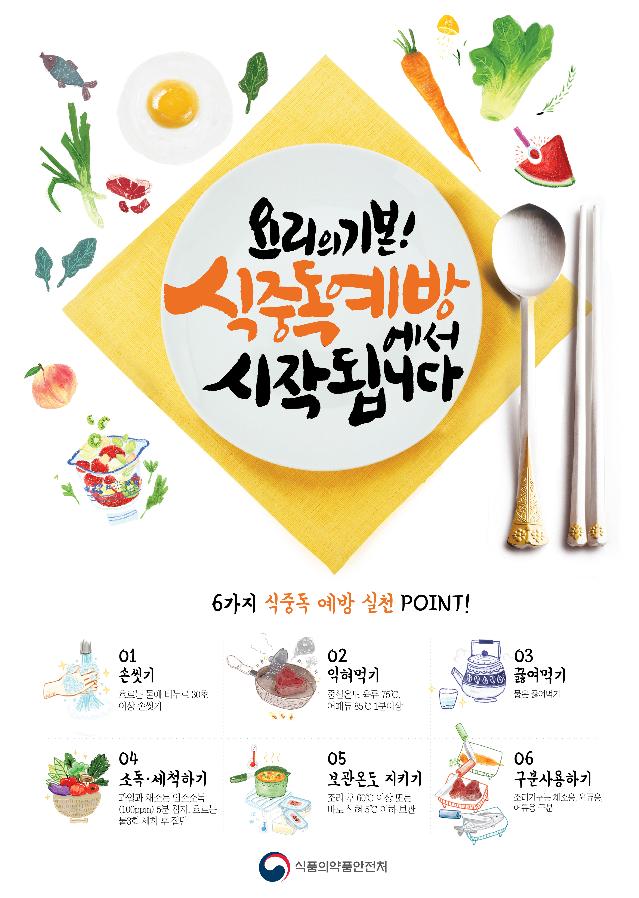 식약처, 폭염에 따른 식중독 주의