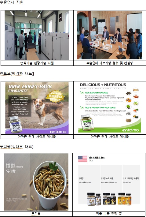 동애등에로 만든 반려동물 간식 ‘인기’ 동애등에로 만든 반려동물 간식 ‘인기’